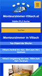 Mobile Screenshot of monteurzimmer-villach.at